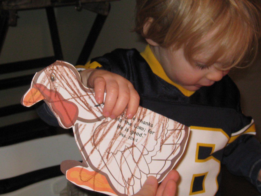 Some Abeka Thanksgiving Crafts